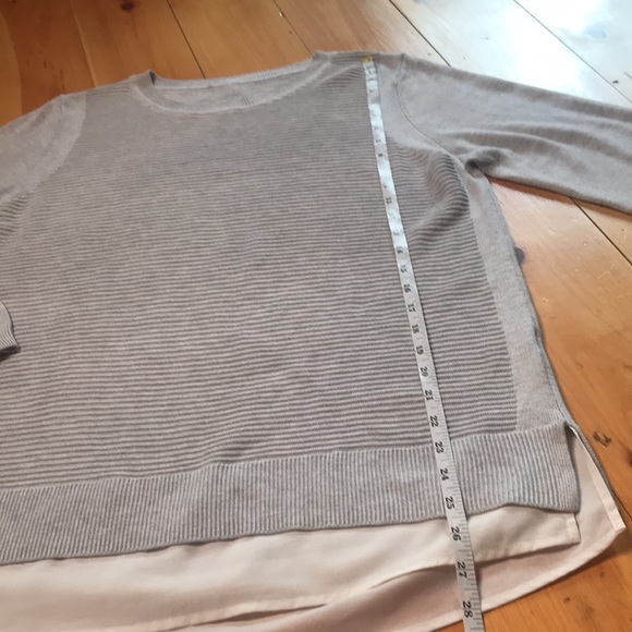 Ribbed Grey Sweater - Picture 8 of 11